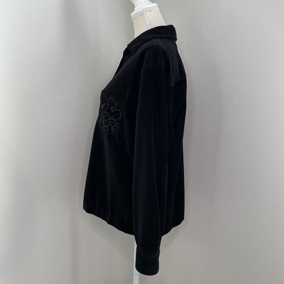 Vtg The Disney Store Corduroy Button Mickey Mouse Embroidered T Shirt Women's S - Picture 5 of 12